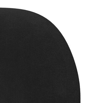 Hoofdbord oor Zwart 40 x 23 x 6 cm Fluweel 9