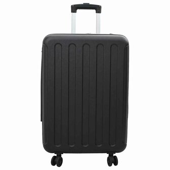 Koffer met slot Zwart 43 x 27 x 66 cm ABS Kunststof 3