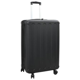 Koffer met slot Zwart 50 x 30 x 76 cm ABS Kunststof 1
