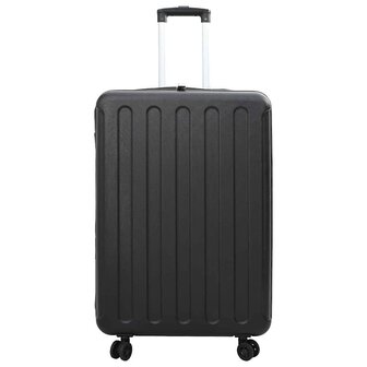 Koffer met slot Zwart 50 x 30 x 76 cm ABS Kunststof 3