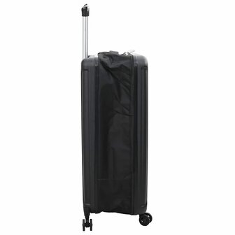 Koffer met slot Zwart 50 x 30 x 76 cm ABS Kunststof 4