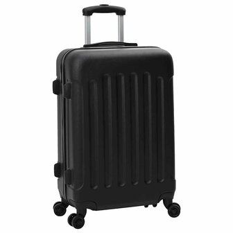 Koffer met slot 3 pcs Zwart 50 x 31 x 78 cm ABS Kunststof 2