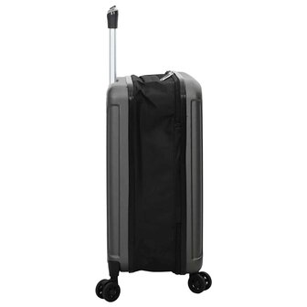 Koffer met slot Donkergrijs 34 x 23 x 55.5 cm ABS Kunststof 4