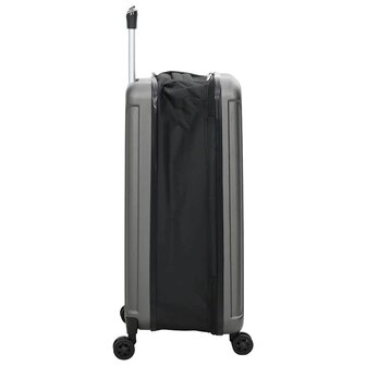 Koffer met slot Donkergrijs 43 x 27 x 66 cm ABS Kunststof 4