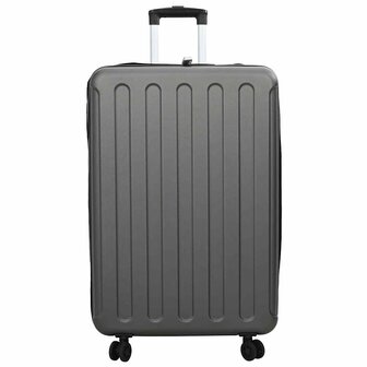 Koffer met slot Donkergrijs 50 x 30 x 76 cm ABS Kunststof 3