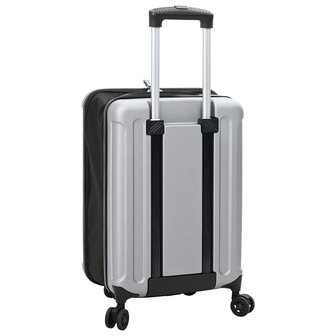 Koffer met slot Zilver 34 x 23 x 55.5 cm ABS Kunststof 5