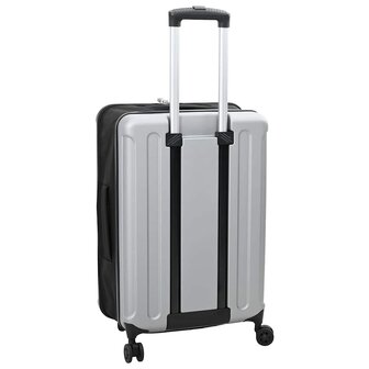Koffer met slot Zilver 43 x 27 x 66 cm ABS Kunststof 5