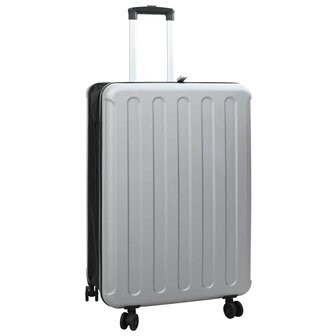 Koffer met slot Zilver 50 x 30 x 76 cm ABS Kunststof 1