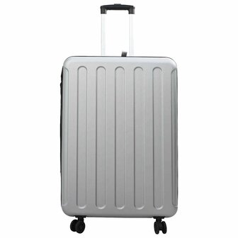 Koffer met slot Zilver 50 x 30 x 76 cm ABS Kunststof 3