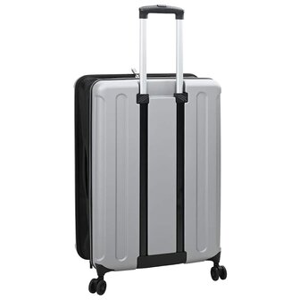 Koffer met slot Zilver 50 x 30 x 76 cm ABS Kunststof 5