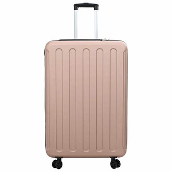 Koffer met slot Ros&eacute;goud 50 x 30 x 76 cm ABS Kunststof 3