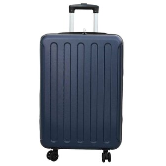 Koffer met slot Donkerblauw 43 x 27 x 66 cm ABS Kunststof 2