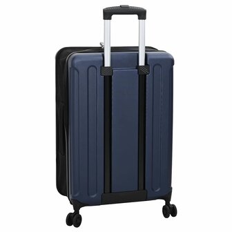 Koffer met slot Donkerblauw 43 x 27 x 66 cm ABS Kunststof 5