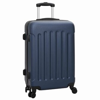Koffer met slot 3 pcs Donkerblauw 50 x 31 x 78 cm ABS Kunststof 2