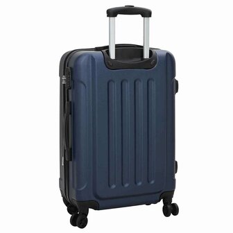Koffer met slot 3 pcs Donkerblauw 50 x 31 x 78 cm ABS Kunststof 6