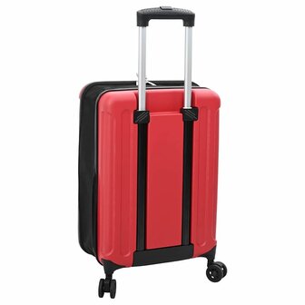 Koffer met slot Rood 34 x 23 x 55.5 cm ABS Kunststof 5