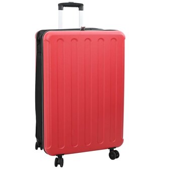 Koffer met slot Rood 50 x 30 x 76 cm ABS Kunststof 1