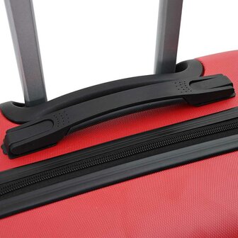 Koffer met slot 3 pcs Rood 50 x 31 x 78 cm ABS Kunststof 8