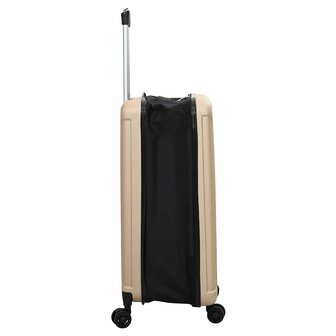 Koffer met slot champagne 34 x 23 x 55.5 cm ABS Kunststof 4