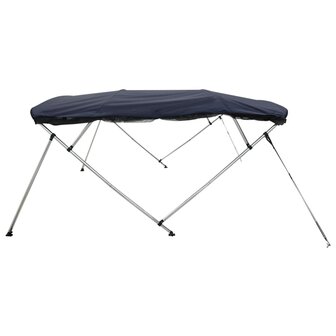 Biminitop 4 bogen met mesh zijwanden 243x(230-244)x137 cm 8