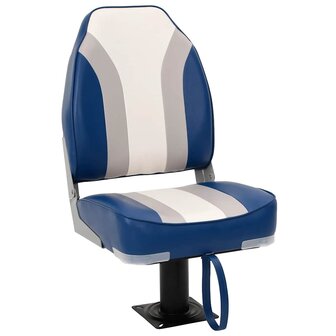 Bootstoelen inklapbaar 2 st met hoge rugleuning 2