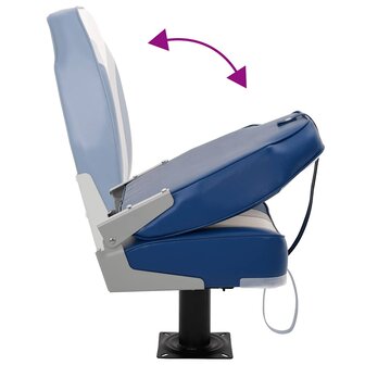Bootstoelen inklapbaar 2 st met hoge rugleuning 10