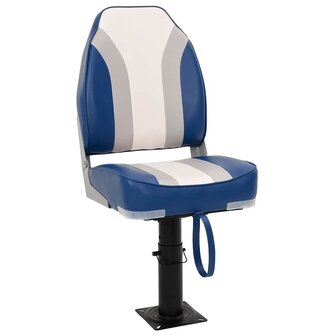 Bootstoelen inklapbaar 2 st met hoge rugleuning 2