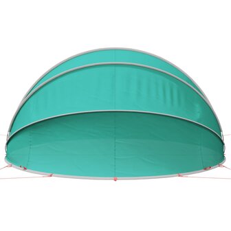 Zwembadoverkapping Blauw 472 x 460 x 229 cm 185T polyester met PU-coating 8