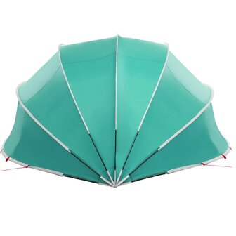 Zwembadoverkapping Blauw 546 x 516 x 250 cm 185T polyester met PU-coating 9