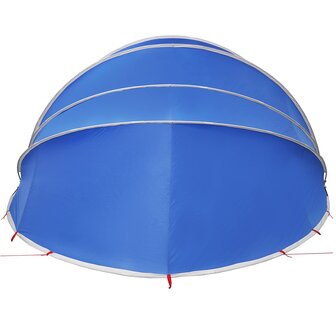 Zwembadoverkapping Groen 592 x 590 x 275 cm 185T polyester met PU-coating 8