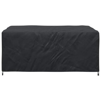 Tuinsethoes Effen Zwart 143 x 225 x 90 cm 600D 8