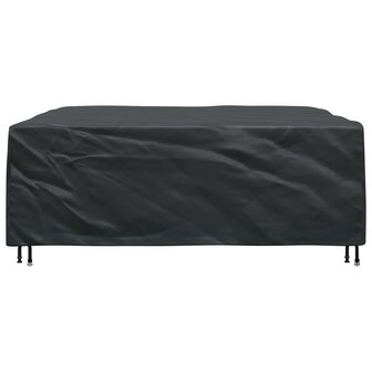 Tuinsethoes Effen Zwart 210 x 200 x 70 cm 420D 9
