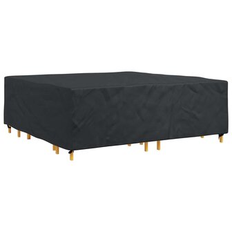 Tuinsethoes Effen Zwart 220 x 220 x 70 cm 210D 3