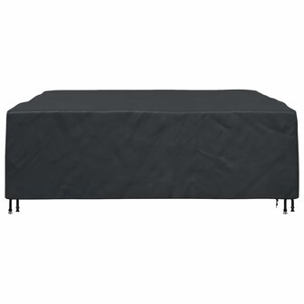 Tuinsethoes Effen Zwart 220 x 220 x 70 cm 210D 6