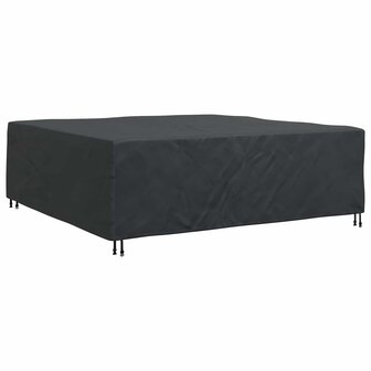 Tuinsethoes Effen Zwart 235 x 235 x 70 cm 210D 10