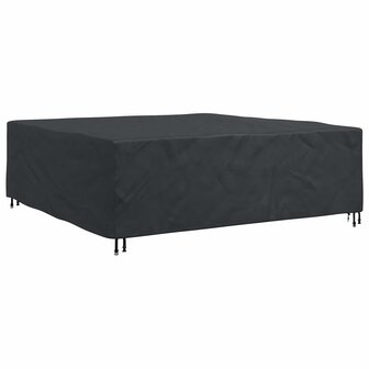 Tuinsethoes Effen Zwart 235 x 235 x 70 cm 420D 2