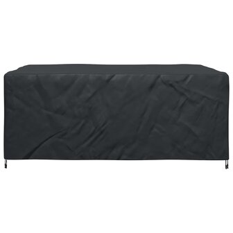 Tuinsethoes Effen Zwart 240 x 190 x 90 cm 420D 7