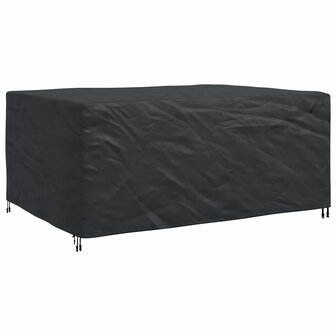 Tuinsethoes Effen Zwart 240 x 160 x 100 cm 210D 2
