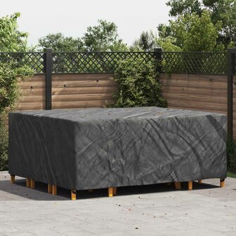 Tuinsethoes Effen Zwart 250 x 210 x 70 cm 420D 1