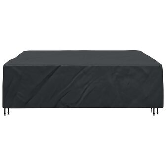 Tuinsethoes Effen Zwart 260 x 260 x 90 cm 210D 8