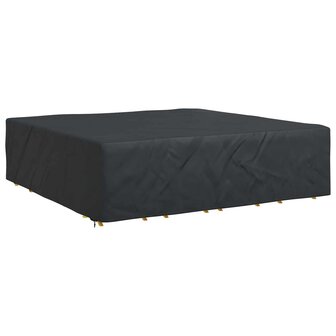 Tuinsethoes Effen Zwart 275 x 275 x 70 cm 210D 3
