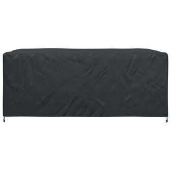 Tuinsethoes Effen Zwart 280 x 204 x 106 cm 420D 6