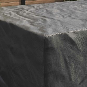 Tuinsethoes Effen Zwart 305 x 190 x 85 cm 210D 4