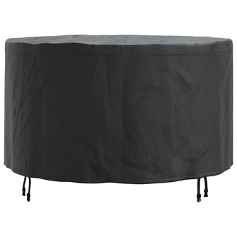 Tuinsethoes Zwart 128 x 128 x 71 cm 210D Oxford Stof 6