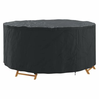 Tuinsethoes Zwart 200 x 200 x 71 cm 420D Oxford Stof 3