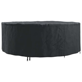 Tuinsethoes Zwart 244 x 244 x 85 cm 210D Oxford Stof 4