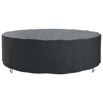 Tuinsethoes Zwart 320 x 320 x 85 cm 210D Oxford Stof 6