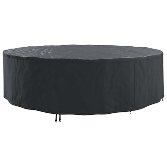 Tuinsethoes Zwart 320 x 320 x 105 cm 210D Oxford Stof 4