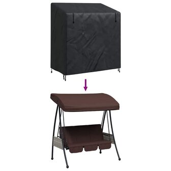 Schommelbankhoes 155 x 95 x 165 cm 210D Oxford Stof 11