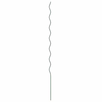 Plantondersteuning 50 pcs Groen 170 x 0,6 x 0,6 cm Staal 5